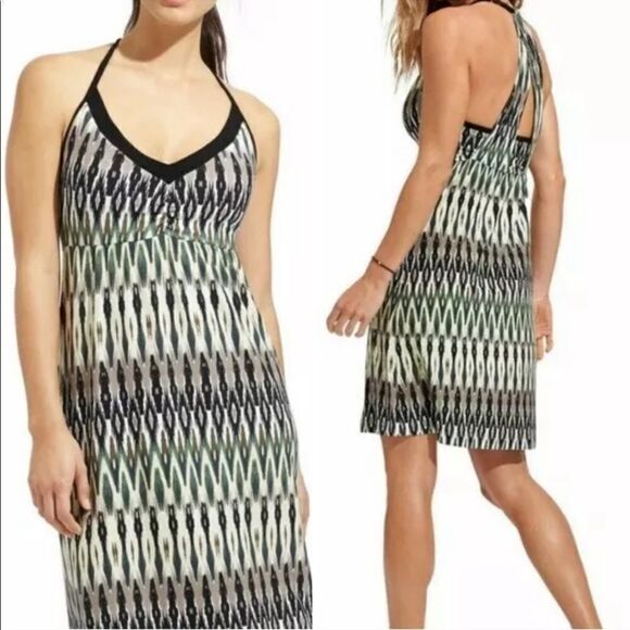 Athleta Restoration Colorful Ikat Racerback Dress - Picture 8 of 8